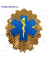 Chapa esmaltada de identificación para sanitarios