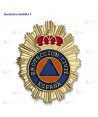 Chapa esmaltada de identificación para Protección Civil