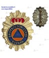 Chapa esmaltada de identificación para Protección Civil