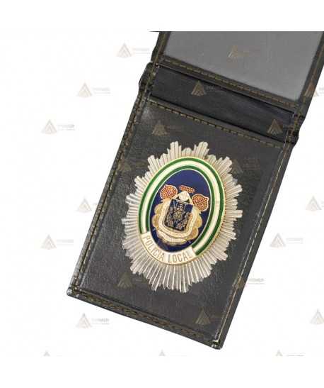 Chapa esmaltada personalizable de identificación para policía local