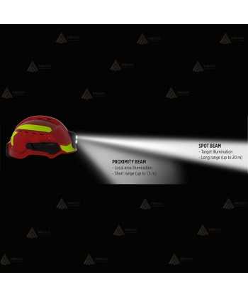 Módulo de iluminación para casco Gallet-F2XR