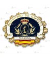 Chapa esmaltada de cartera para la Marina