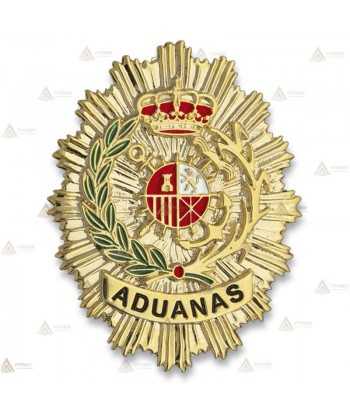 Chapa esmaltada de cartera para Aduanas
