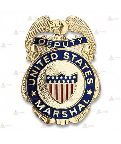 Chapa esmaltada de cartera para US Marshal