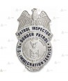 Chapa esmaltada de cartera para US Patrol Inspector
