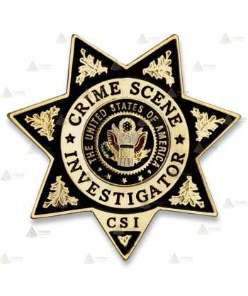 Chapa esmaltada de cartera para el CSI