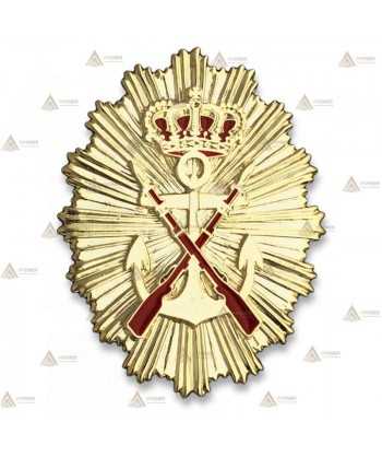 Chapa esmaltada de cartera para la Infantería de Marina