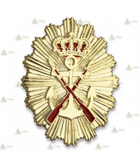 Chapa esmaltada de cartera para la Infantería de Marina