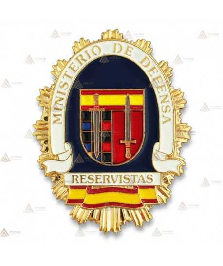 Chapa esmaltada de cartera para Reservistas