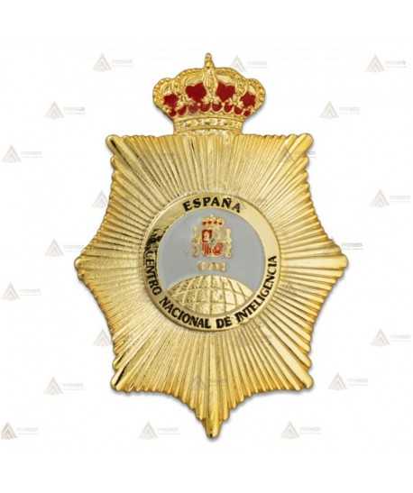 Chapa esmaltada de cartera para Centro Nacional de Inteligencia
