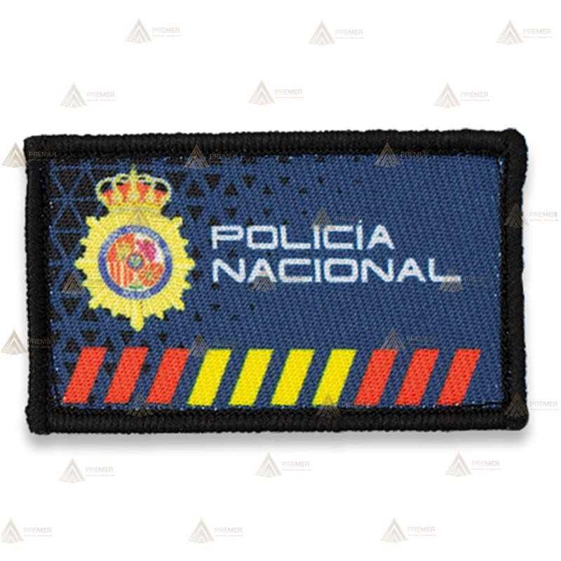 Parche sublimado con wscudo de la Policía Nacional