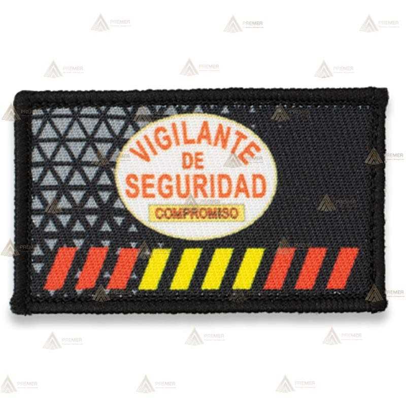 Parche sublimado para Vigilantes de Seguridad