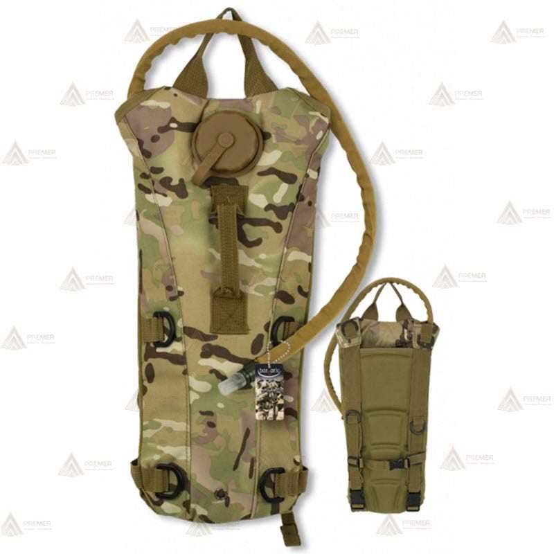 Mochila de hidratación de 2,5 litros color camuflaje