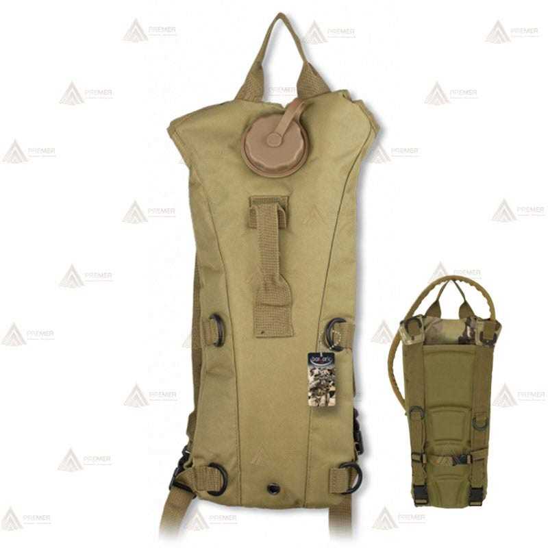 Mochila de hidratación de 2,5 litros color Coyote
