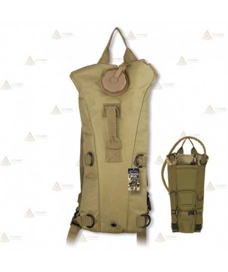 Mochila de hidratación de 2,5 litros color Coyote