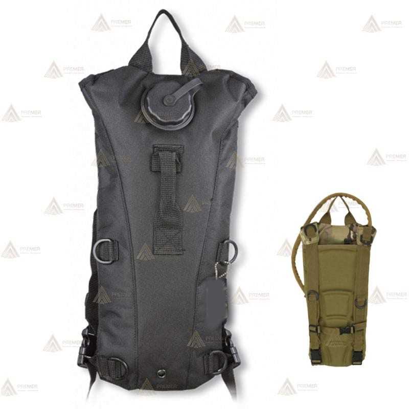 Mochila de hidratación de 2,5 litros color negro