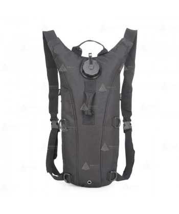 Mochila de hidratación de 2,5 litros color negro