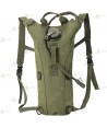 Mochila de hidratación de 2,5 litros verde militar
