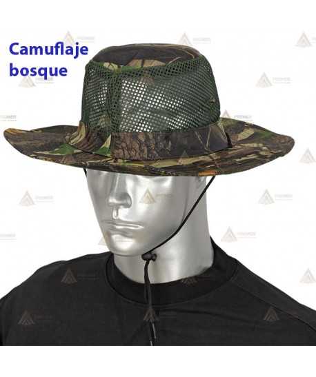 Sombrero con rejilla para actividades tácticas y outdoor