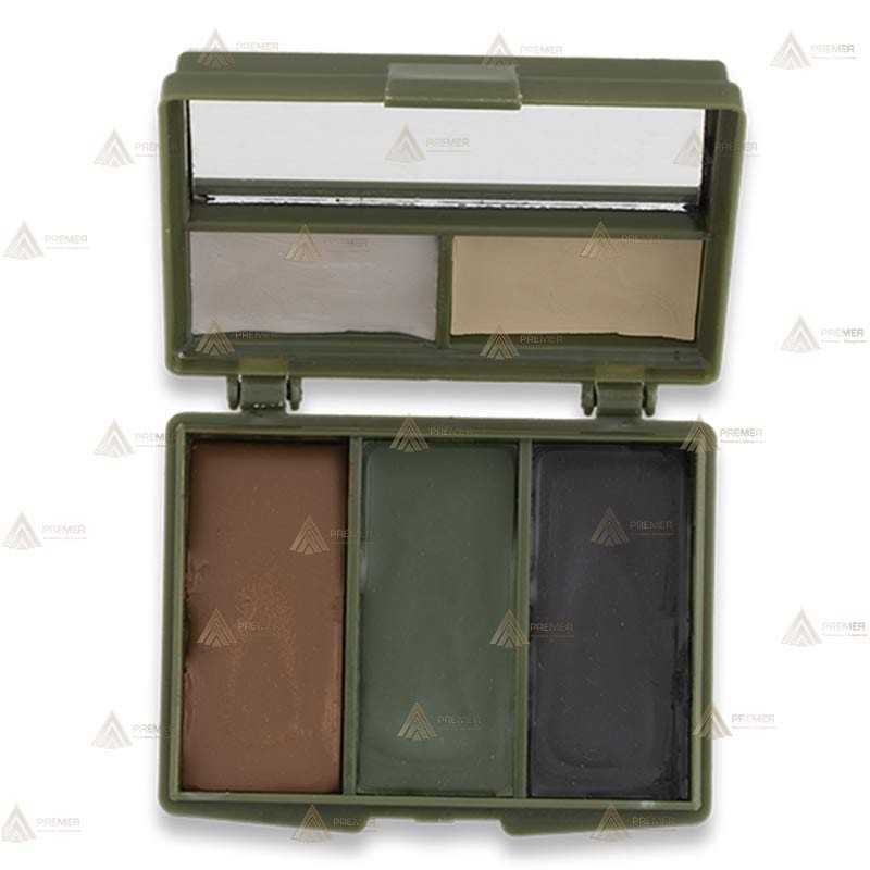 Tarro pintura de camuflaje de 5 colores + espejo
