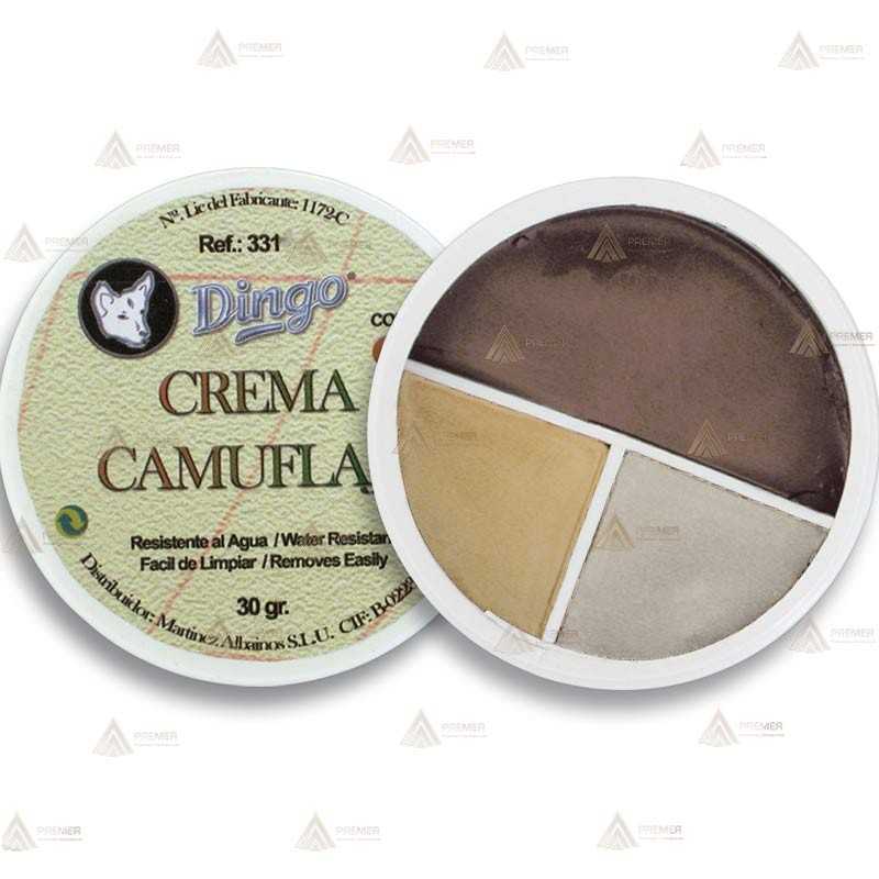 Tarro pintura de camuflaje de 3 colores desierto