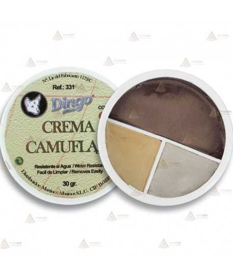 Tarro pintura de camuflaje de 3 colores desierto
