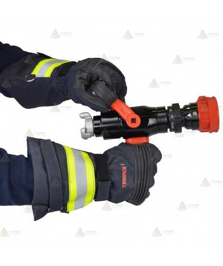 Lanza selectora de caudal para equipos contraincendios