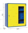 Armario de pared para equipos de protección individual (EPI's)