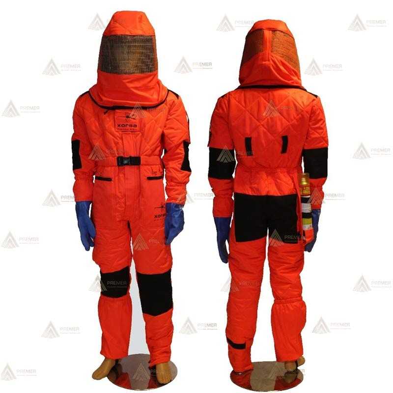 Buzo homologado para avispa asiática o velutina