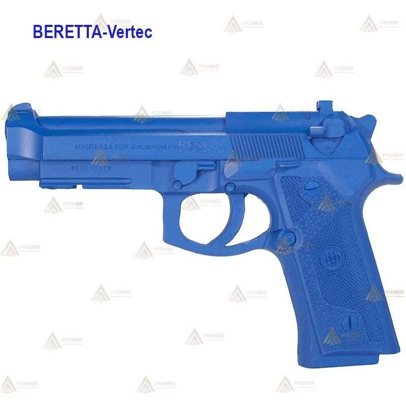 Pistola Beretta Vertec simulada para entrenamiento