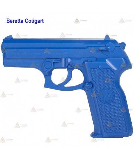Pistola Beretta Cougar simulada para entrenamiento