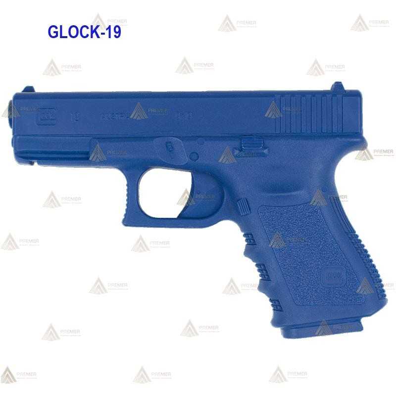 Pistola Glock 19 simulada para entrenamiento