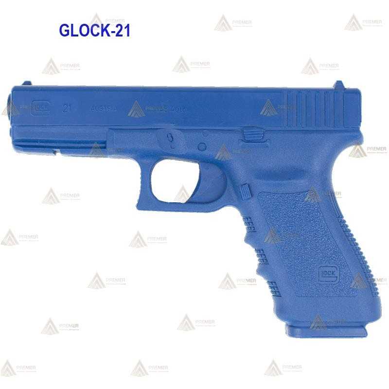 Pistola Glock 21 simulada para entrenamiento
