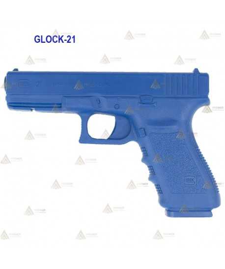 Pistola Glock 21 simulada para entrenamiento