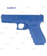 Pistola Glock 21 simulada para entrenamiento