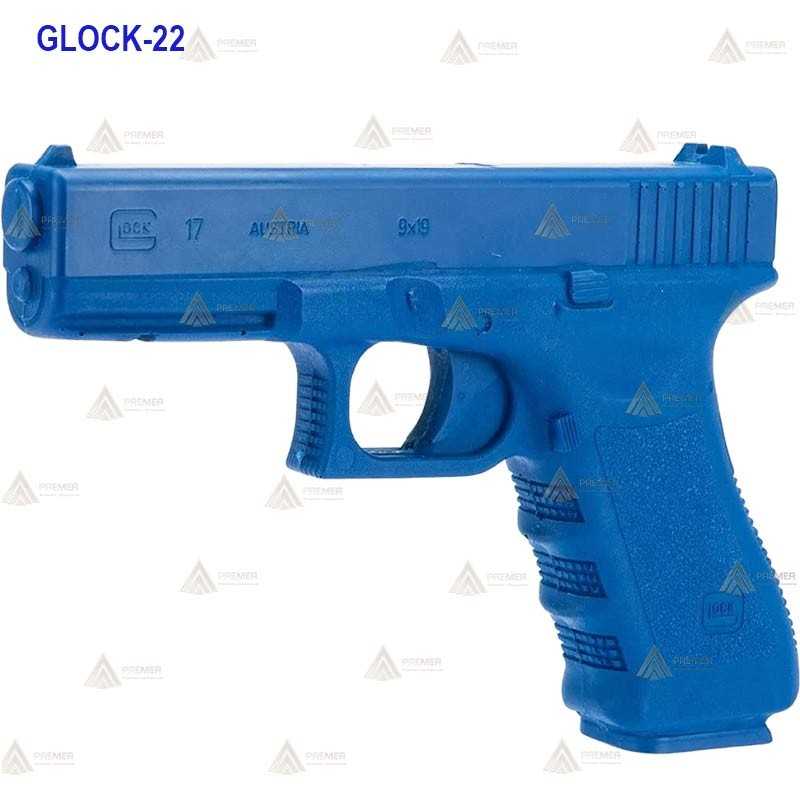 Pistola Glock 22 simulada para entrenamiento
