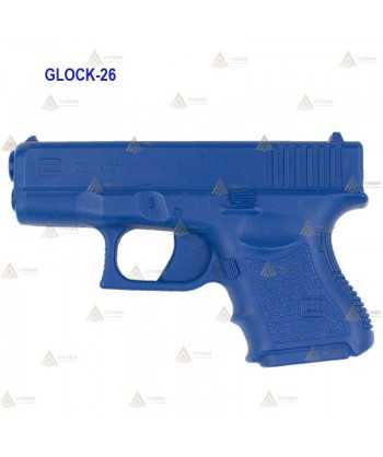 Pistola Glock 26 simulada para entrenamiento