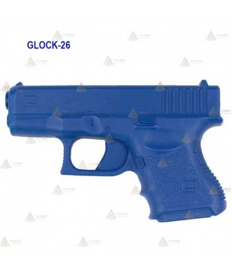 Pistola Glock 26 simulada para entrenamiento