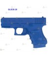 Pistola Glock 30 simulada para entrenamiento