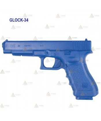 Pistola Glock 34 simulada para entrenamiento