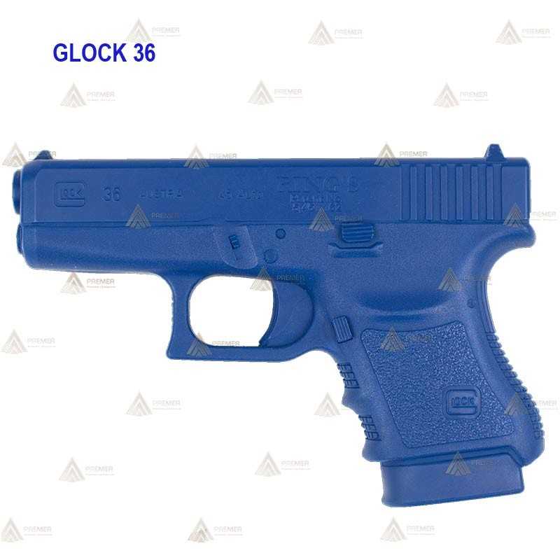 Pistola Glock 36 simulada para entrenamiento
