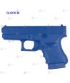 Pistola Glock 36 simulada para entrenamiento