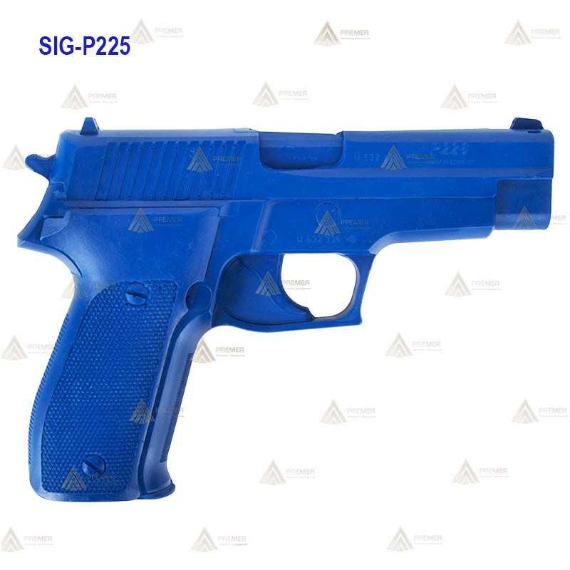 Pistola Sig Sauer P225 simulada para entrenamiento