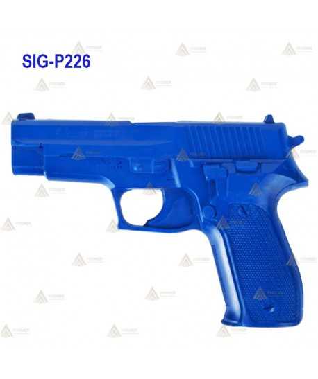 Pistola Sig Sauer P226 simulada para entrenamiento
