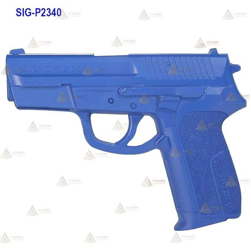 Pistola Sig Sauer Pro 2340 simulada para entrenamiento