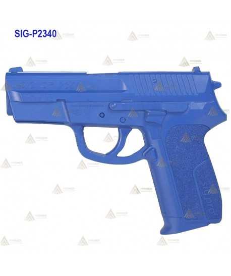 Pistola Sig Sauer Pro 2340 simulada para entrenamiento