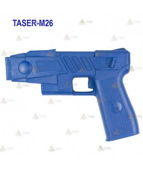 Pistola Taser M26 simulada para entrenamiento