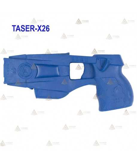 Pistola Taser X26 simulada para entrenamiento