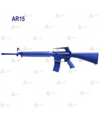 Fusil AR15 simulada para entrenamiento