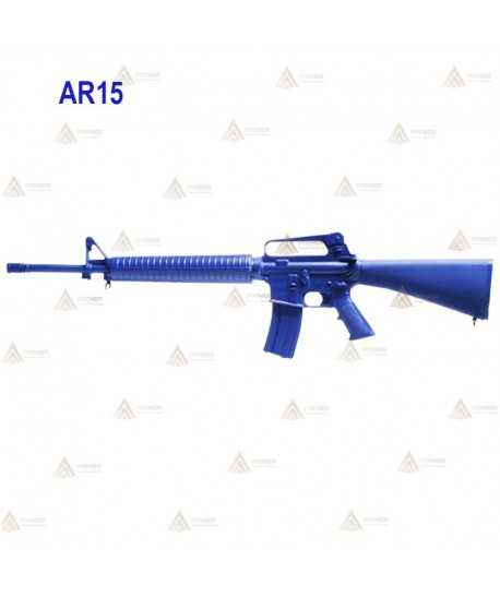 Fusil AR15 simulada para entrenamiento